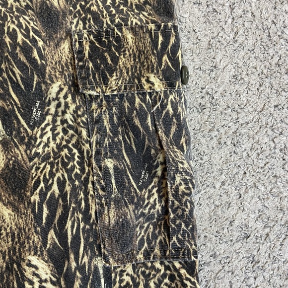 Feather Flage Men's Camo Pants Ducks In A Row 2XL Y2K Cargo Hunting - Picture 3 of 14